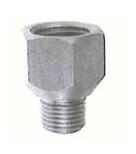 Straight Adaptors - Steel & Stainless Steel-0