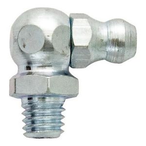 45 & 90 Degrees Straight UNF 1/4" Zinc Plated Steel Grease Nipples 