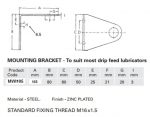 Drip Feed Lubricator Mounting Bracket-0