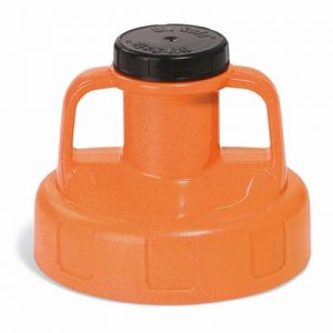 Oil Safe Orange Utility Lid-0