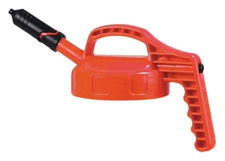Oil Safe Orange Mini Spout Lid-0
